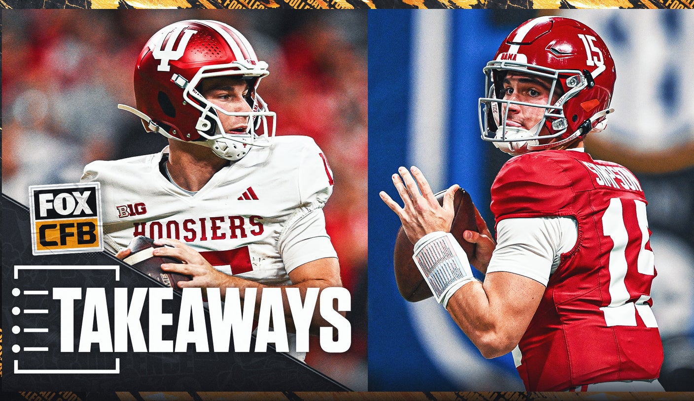 4 Takeaways From Indiana’s Rose Bowl Demolition of Alabama in CFP Quarterfinal