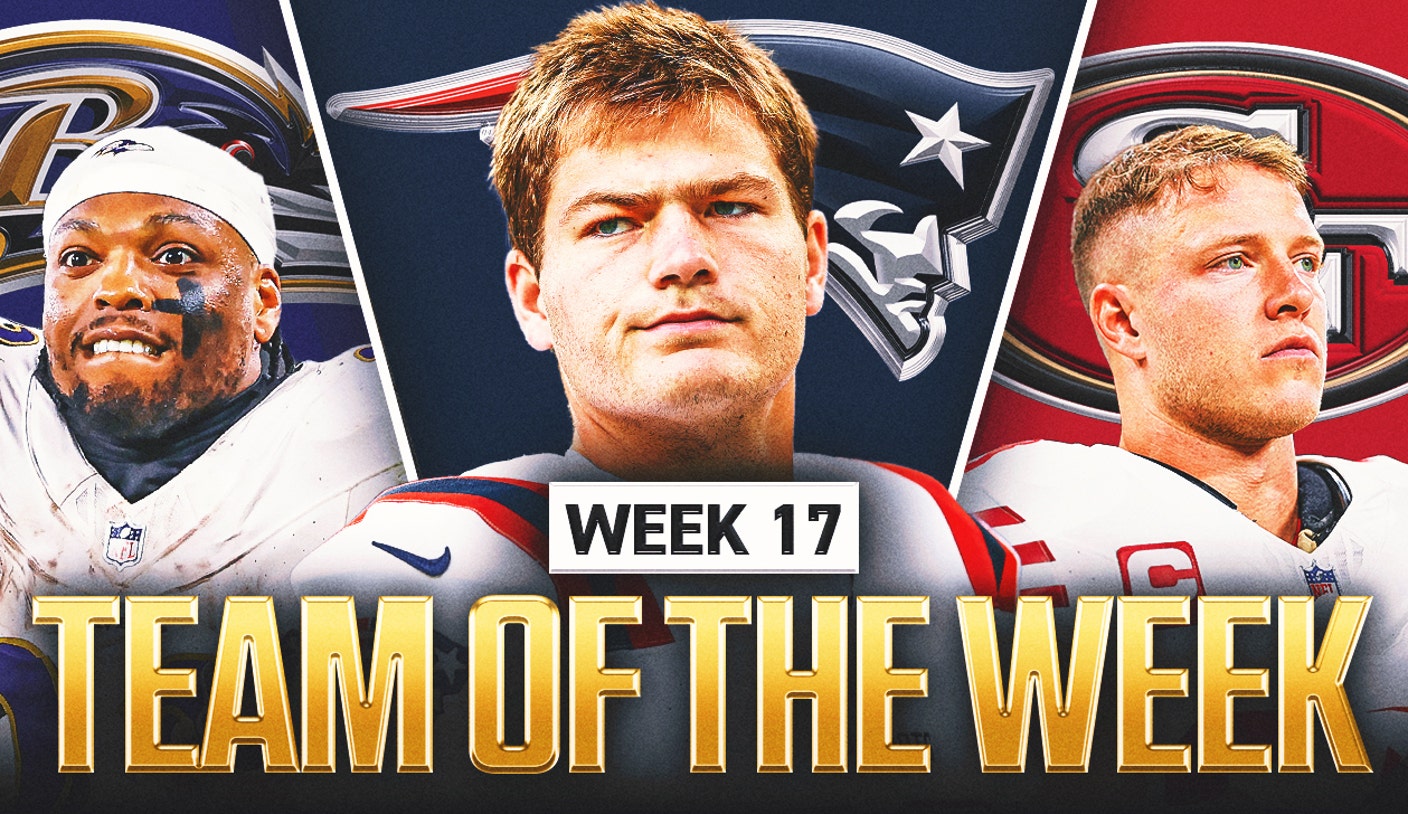 NFL Week 17 Team of the Week: Drake Maye and Derrick Henry Dominate In Wins NFL Week 17 Team of the Week: Drake Maye and Derrick Henry Dominate In Wins