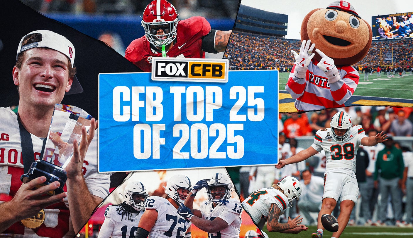 25 Best College Football Moments of 2025, From Indiana Fireworks to Big Noon Kickoff