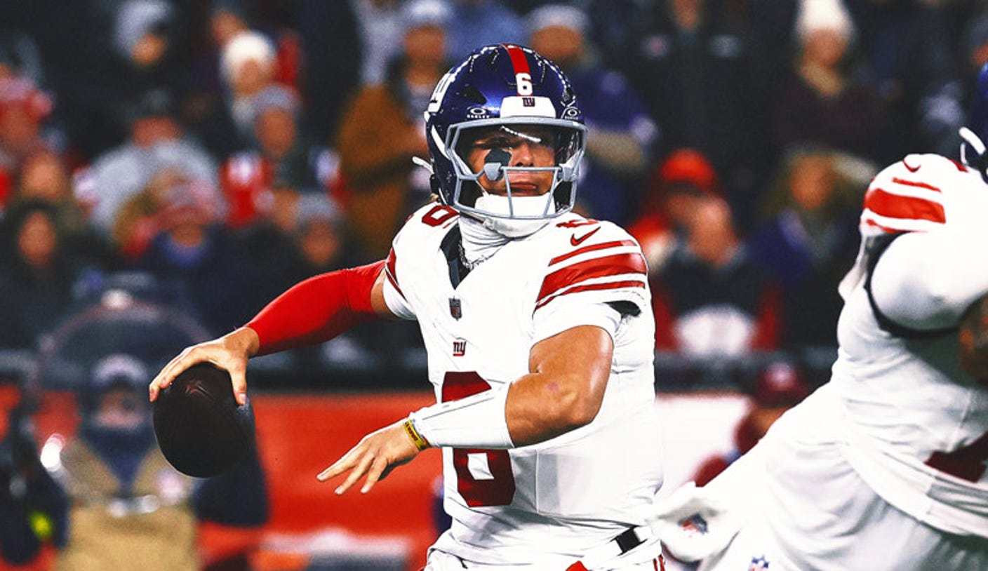 Giants QB Jaxson Dart on Taking Big Hits: ‘We’re Not Playing Soccer Out There’