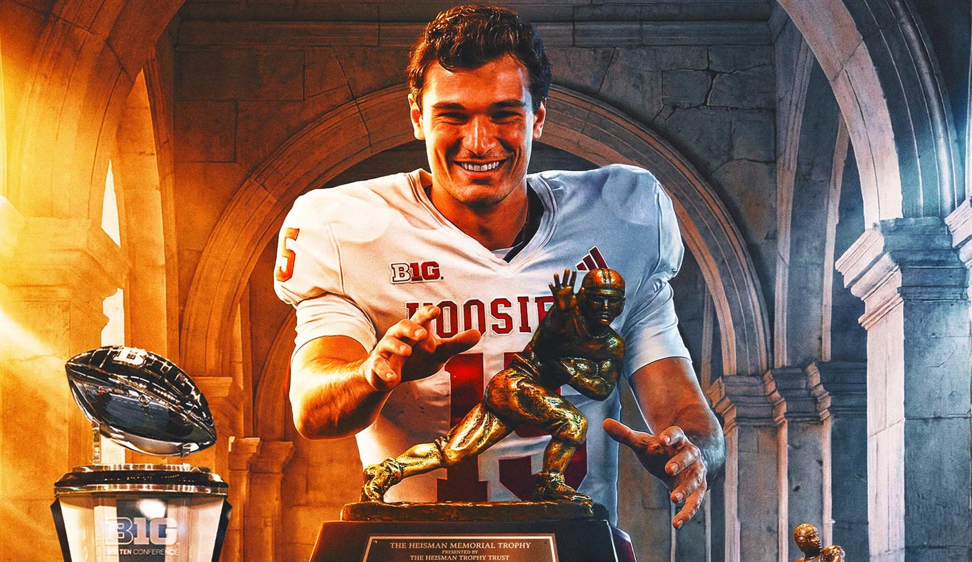 Indiana QB Fernando Mendoza Wins Historic 2025 Heisman Trophy Award Indiana QB Fernando Mendoza Wins Historic 2025 Heisman Trophy Award