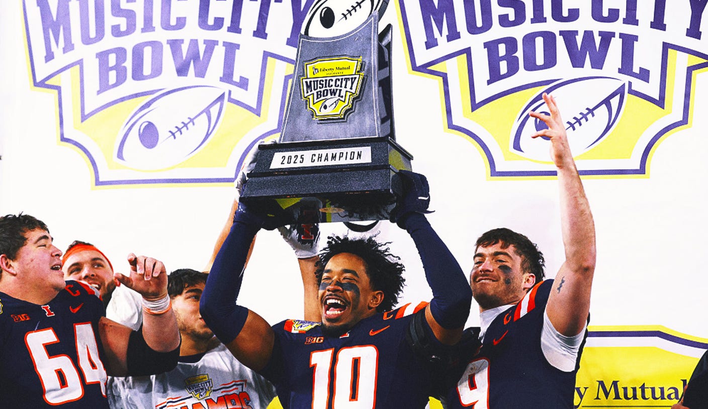 Recreation-Profitable FG Lifts Illinois Over Tennessee in Music Metropolis Bowl