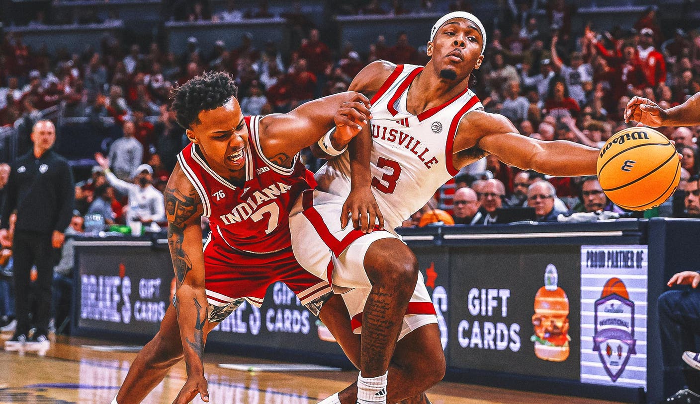 Ryan Conwell Shines, No. 6 Louisville Holds Off No. 22 Indiana for 87-78 Win Ryan Conwell Shines, No. 6 Louisville Holds Off No. 22 Indiana for 87-78 Win