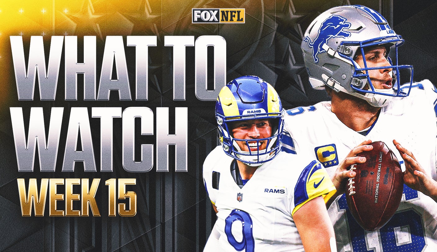 NFL Week 15 Preview: Stats and Storylines for 7 FOX Sports Games