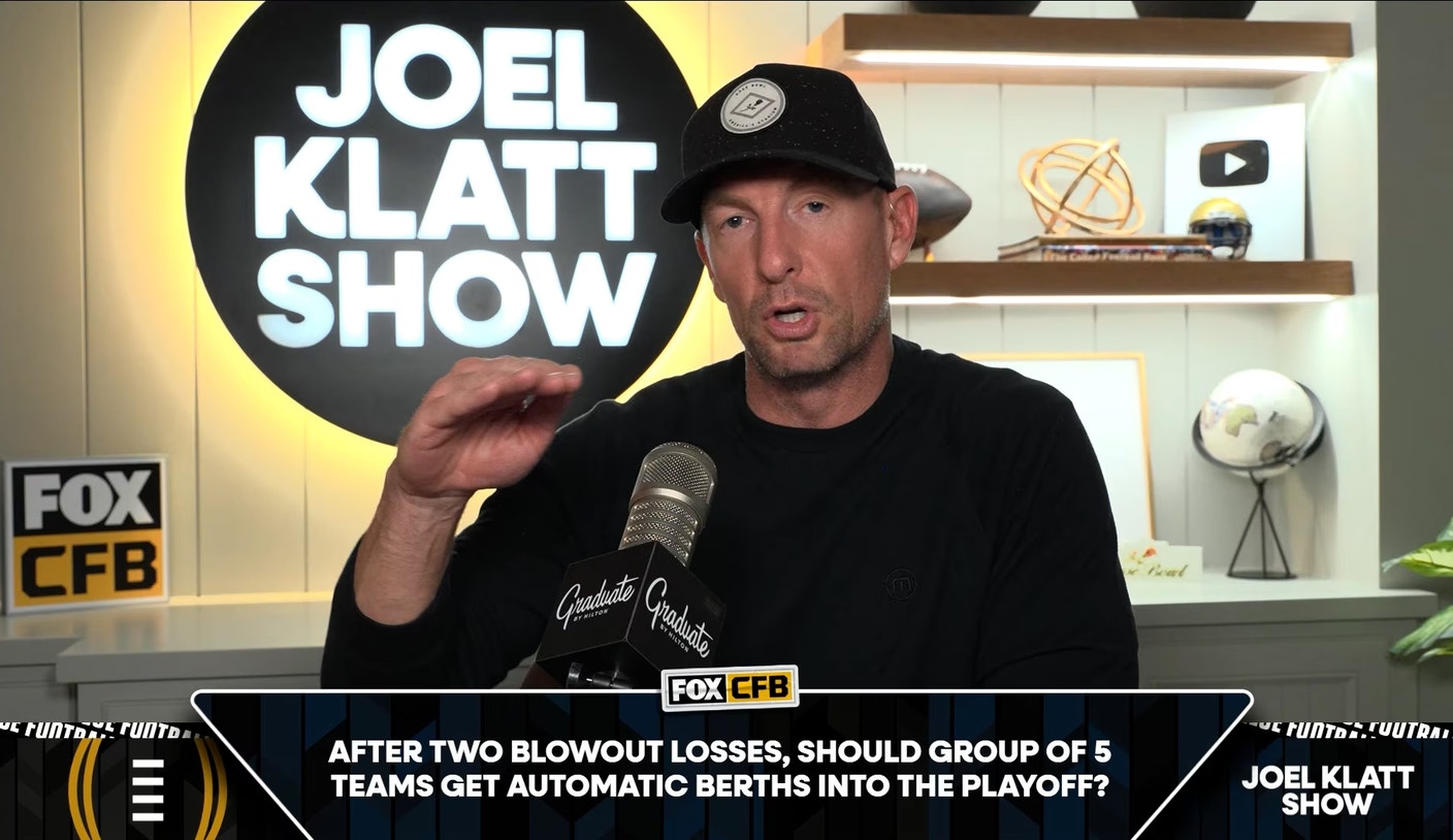 Joel Klatt Demands Elite Teams Stop Wasting Playoff Spots on “Overmatched” Group of 5 Pretenders