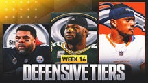 NEXT Trending Image: 2025 NFL Defensive Tiers Week 16: Broncos Surging; Packers Facing Uncertainty
