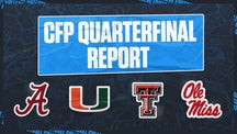 COLLEGE FOOTBALL Trending Image: CFP Quarterfinal Betting Report: Ole Miss-UGA Will Have Largest Impact at Books