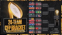 DUKE BLUE DEVILS Trending Image: RJ Young's 24-Team College Football Playoff Bracket Entering Week 15