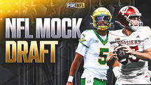BETTING Trending Image: 2026 NFL Mock Draft: Mendoza and Moore Go Top Two; Simpson to Steelers