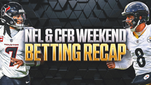 NFL Trending Image: NFL, CFB Weekend Betting Recap: 'We Survived a Bad Day'