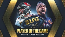CHICAGO BEARS Trending Image: 'We're Going to Fight': Caleb Williams Turns Wild Comeback Into Tom Brady's LFG Award