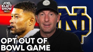 COLLEGE FOOTBALL Trending Image: Joel Klatt Disagrees With Notre Dame's Bowl Decision: 'You Are Better Than This'