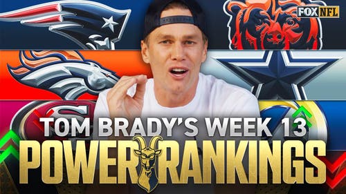 NFL Trending Image: Tom Brady's NFL Power Rankings: Cowboys Make First Appearance; Rams Fall From No. 1