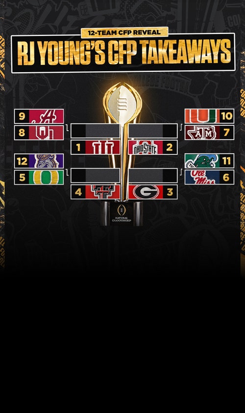 4 Takeaways From the College Football Playoff 12-Team Bracket Reveal