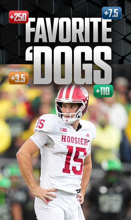 Favorite 'Dogs: Back Indiana in Big Ten Title Game, Texans at Chiefs
