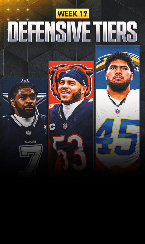 2025 NFL Defensive Tiers Week 17: Chargers, Bears Step Up; Cowboys Tumble