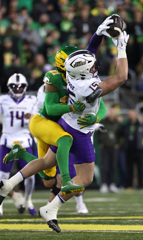 CFP Bad Beat: Late James Madison TD Dooms Oregon Spread Backers
