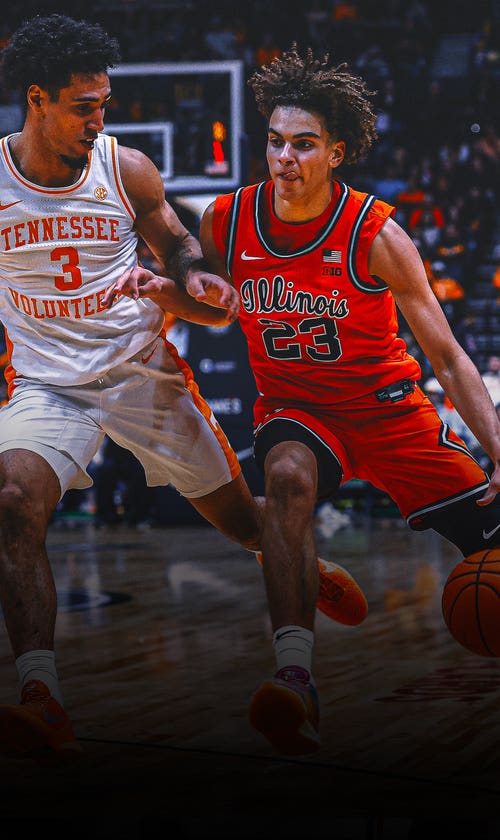 No. 14 Illinois Cruises Past No. 13 Tennessee After 43-Point Second Half