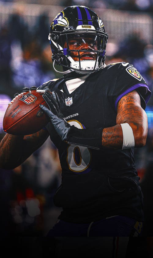 Ravens QB Lamar Jackson Ruled Out Early vs. Patriots With Back Injury