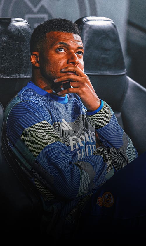 Kylian Mbappé an Unused Sub in Real Madrid’s Loss To Man City in Champions League