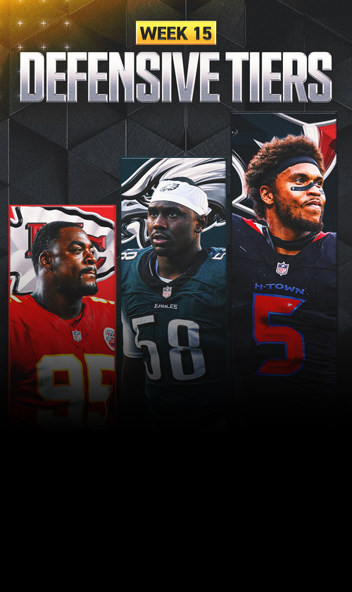 2025 NFL Defensive Tiers Week 15: Texans in Class of Their Own; Eagles Step Up