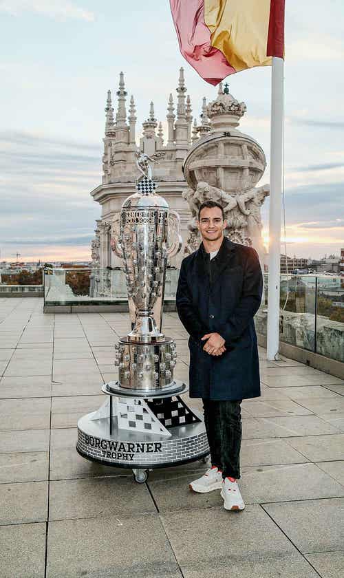 Alex Palou Takes Indy 500 Trophy on 'Super Special' Visit to Spain