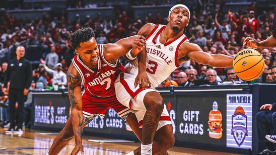 Ryan Conwell Shines, No. 6 Louisville Holds Off No. 22 Indiana for 87-78 Win