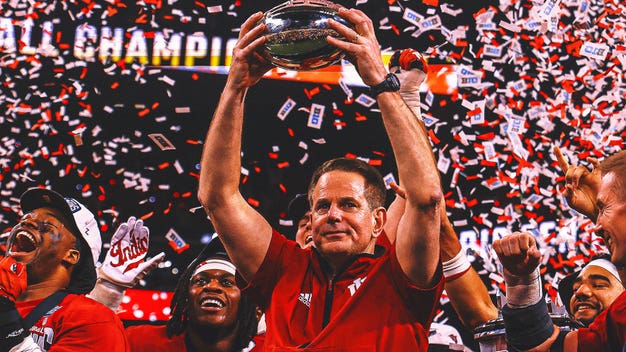 Indiana's Curt Cignetti Wins Coach of the Year Award for 2nd Straight Season