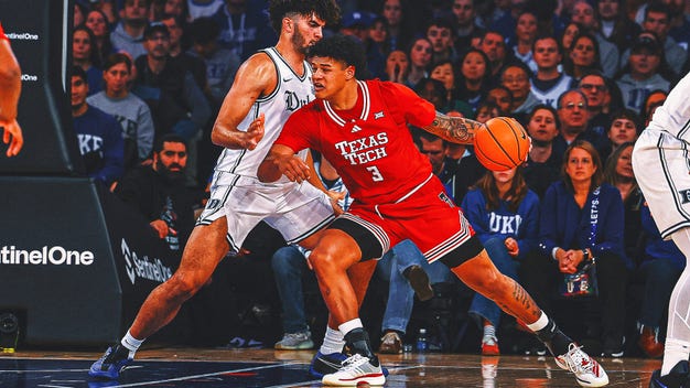 No. 19 Texas Tech Upsets No. 3 Duke After Big Second-Half Rally at MSG