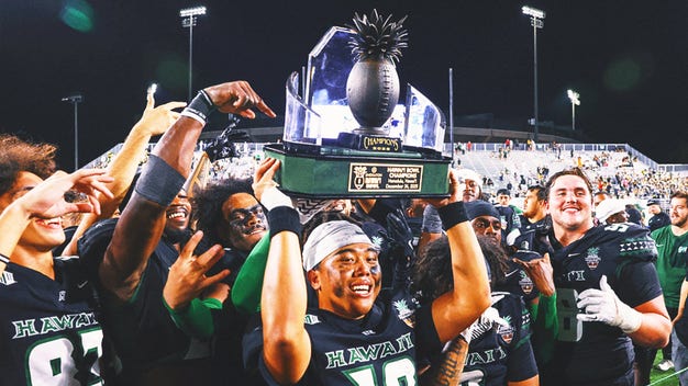 Hawaii Stuns Cal With a Clutch Touchdown Pass to Win Hawaii Bowl