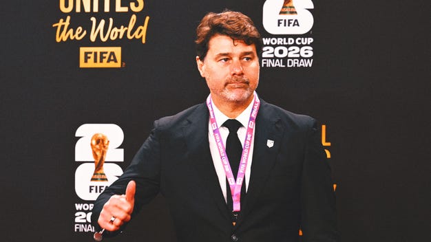 U.S. Head Coach Mauricio Pochettino Reacts to 'Difficult' World Cup Draw