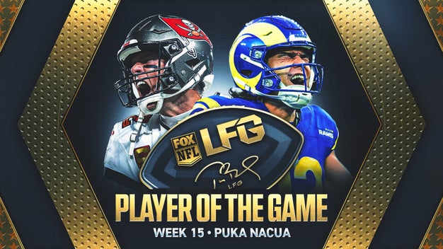 Puka Nacua Wins Tom Brady's LFG Player of the Game, Draws Larry Fitzgerald Comp