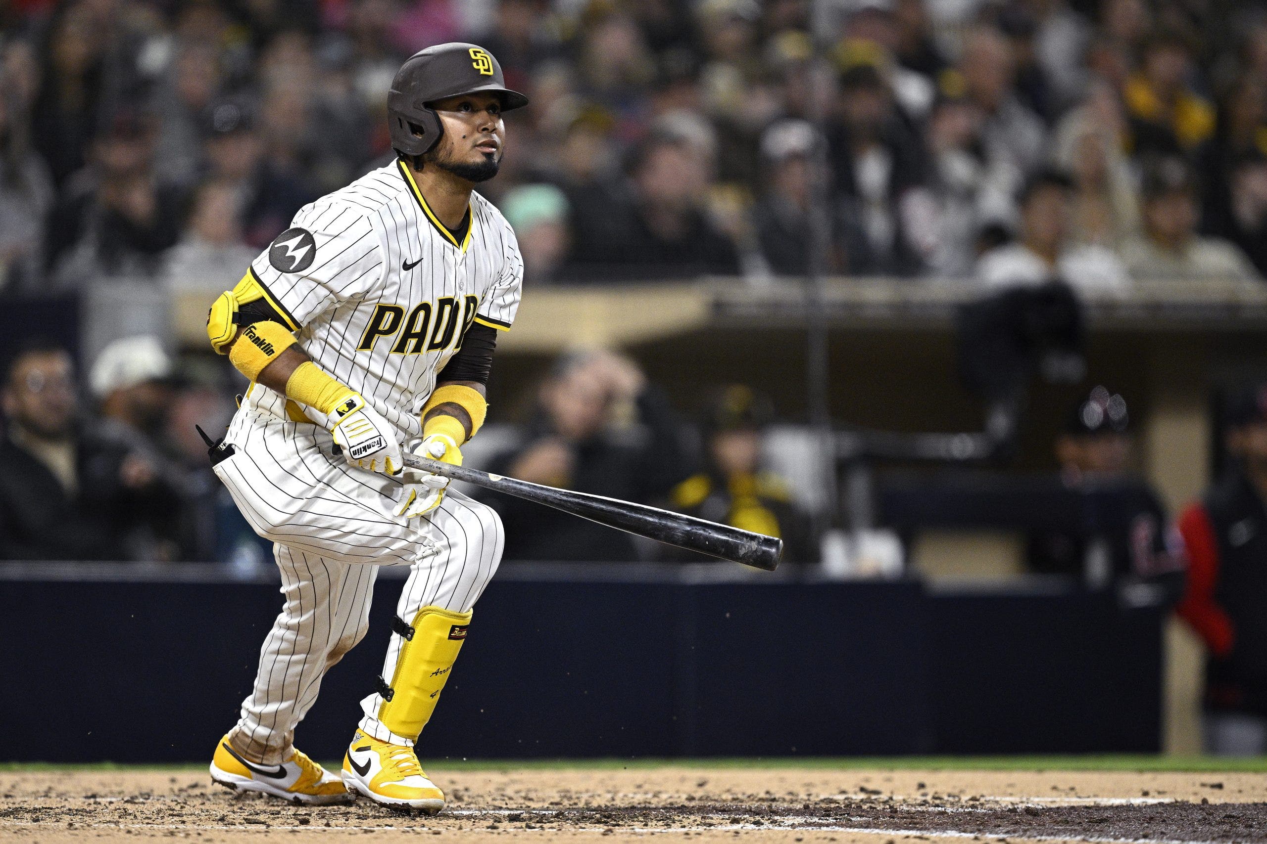 Luis Arraez totaled 200-plus hits in both 2023 and 2024. (Photo by Orlando Ramirez/Getty Images)