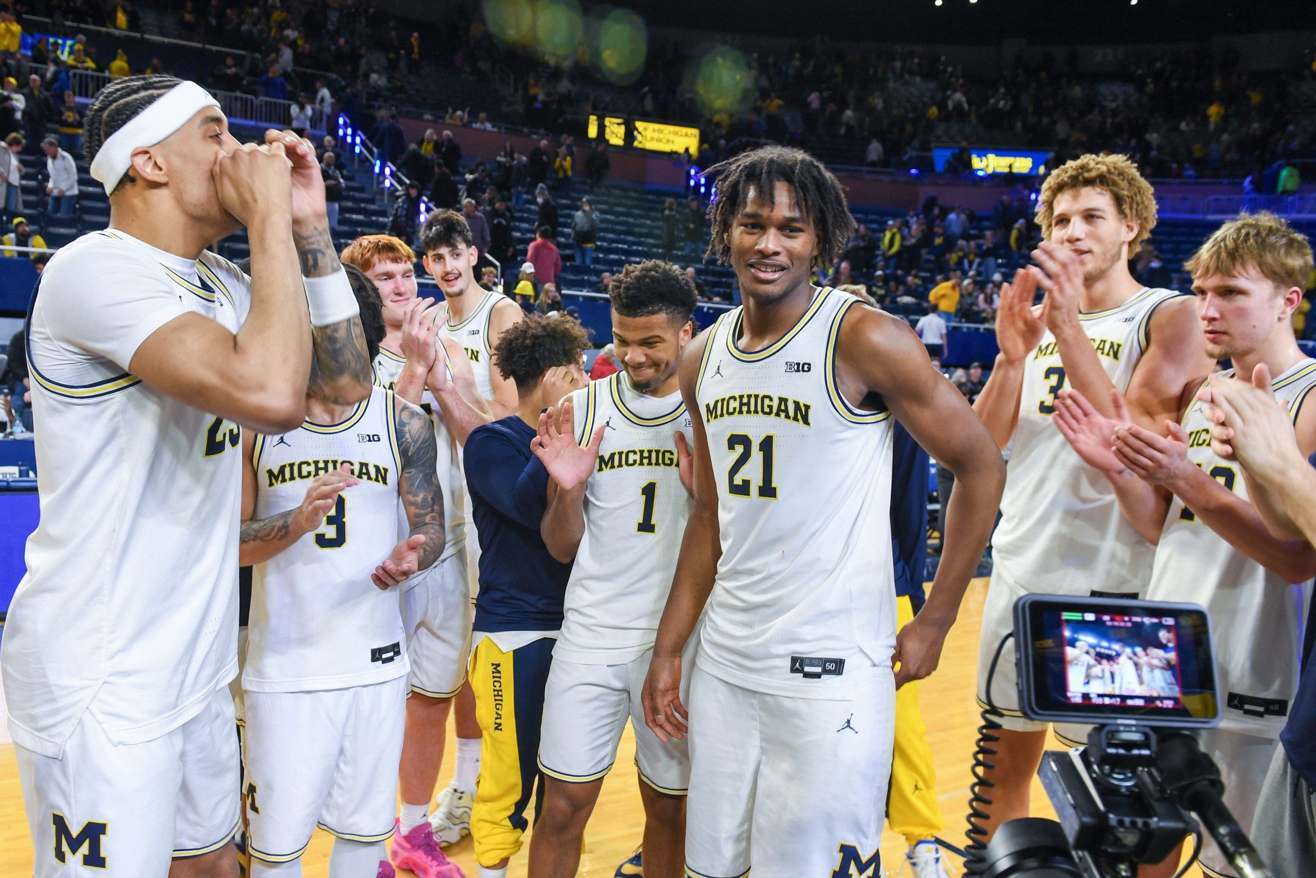 Michigan has crushed opponents all season long, ranked or not. (Photo by Aaron J. Thornton/Getty Images)
