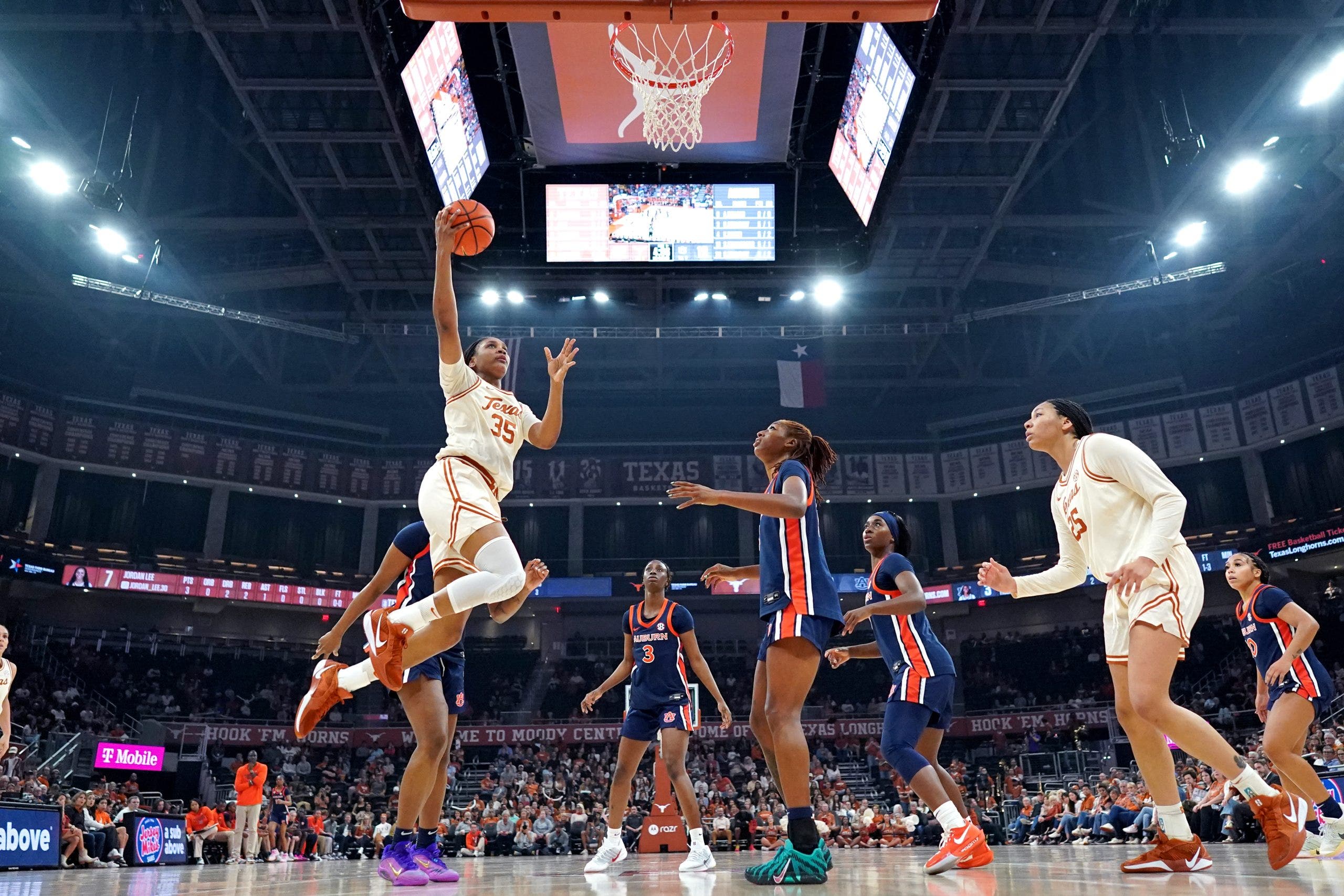 Auburn just could not keep up with Texas. (Photo by Scott Wachter/Getty Images)