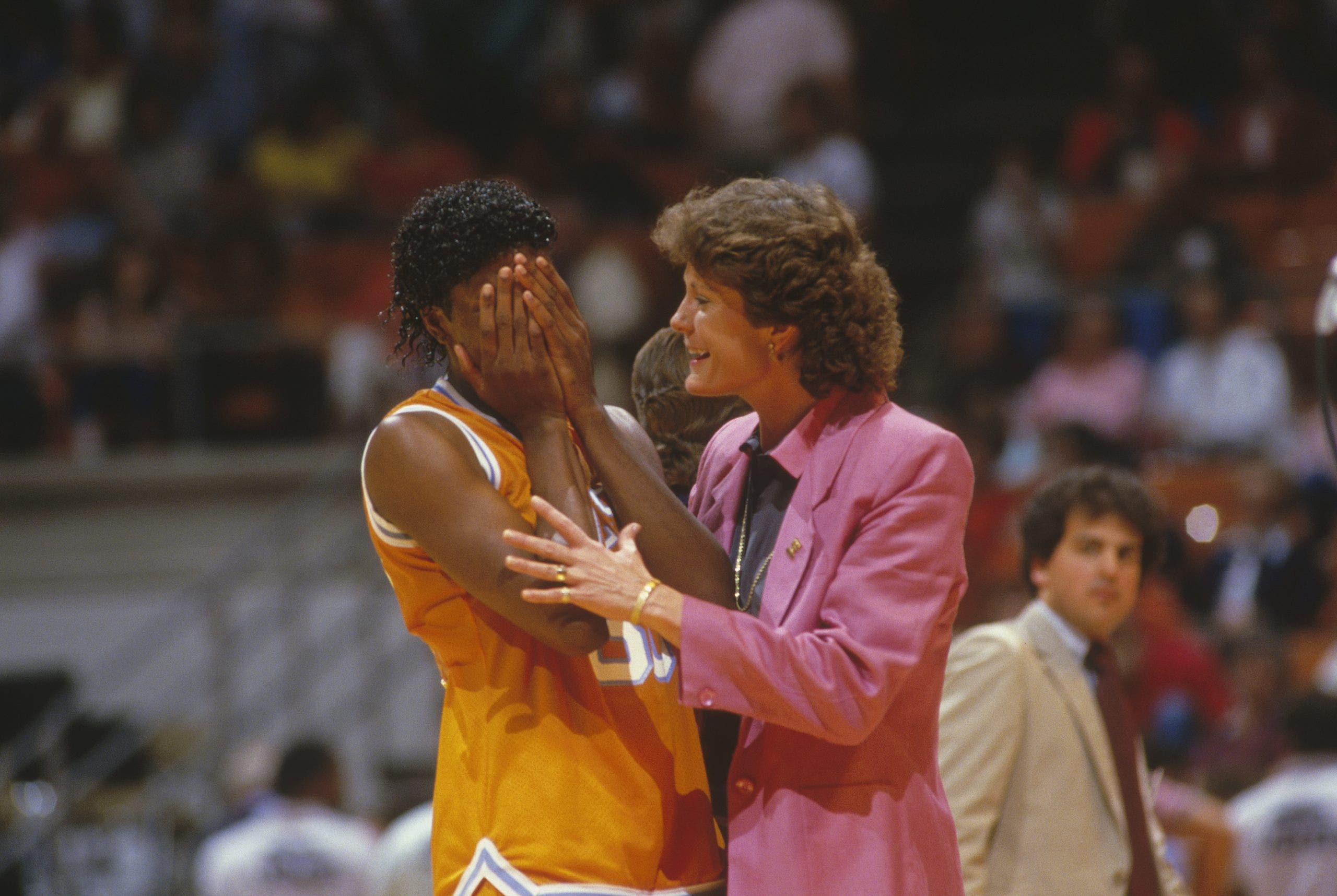 Pat Summitt and the Lady Vols won their first national championship all the way back in 1987. (Photo by Focus on Sport via Getty Images)