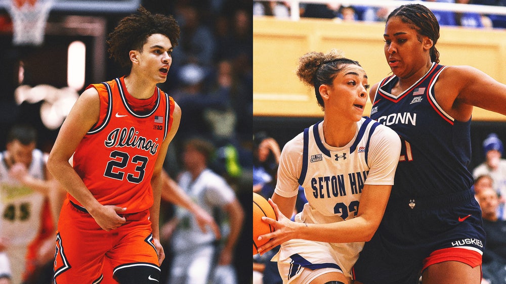 AP College Basketball Players of the Week: Illinois' Wagler, UConn's Strong
