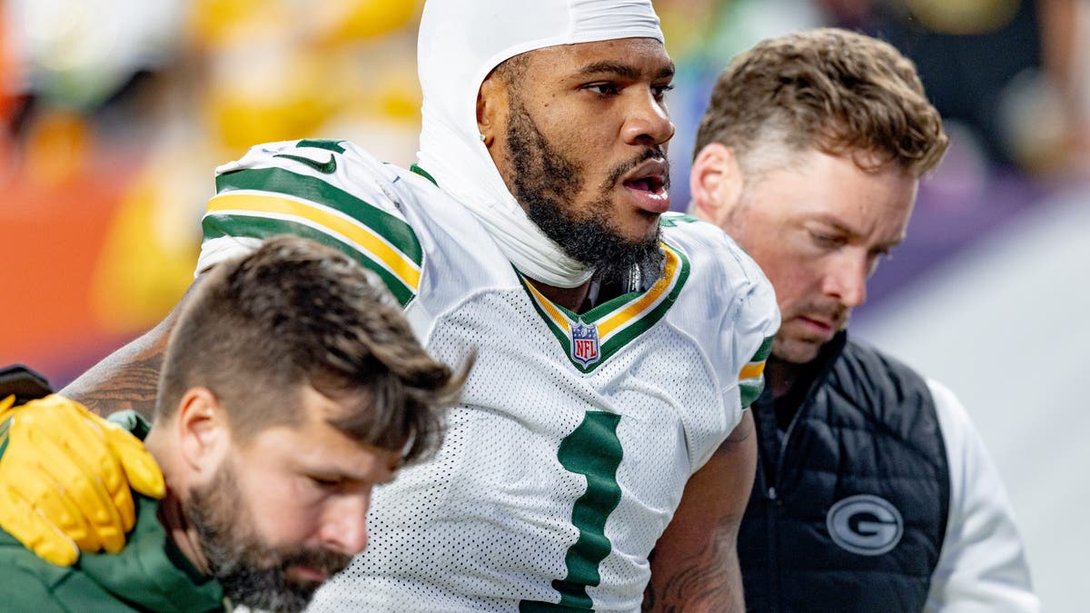 Packers star Micah Parsons compiled 12.5 sacks this season to earn All-Pro honors despite missing the Packers’ final four games after teating his ACL in Week 15. (Photo by John McGloughlin/Icon Sportswire via Getty Images)