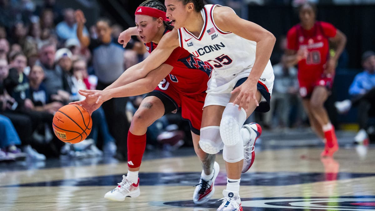 So far, UConn is staying just ahead of the competition for the top spot. (Photo by Joe Buglewicz/Getty Images)