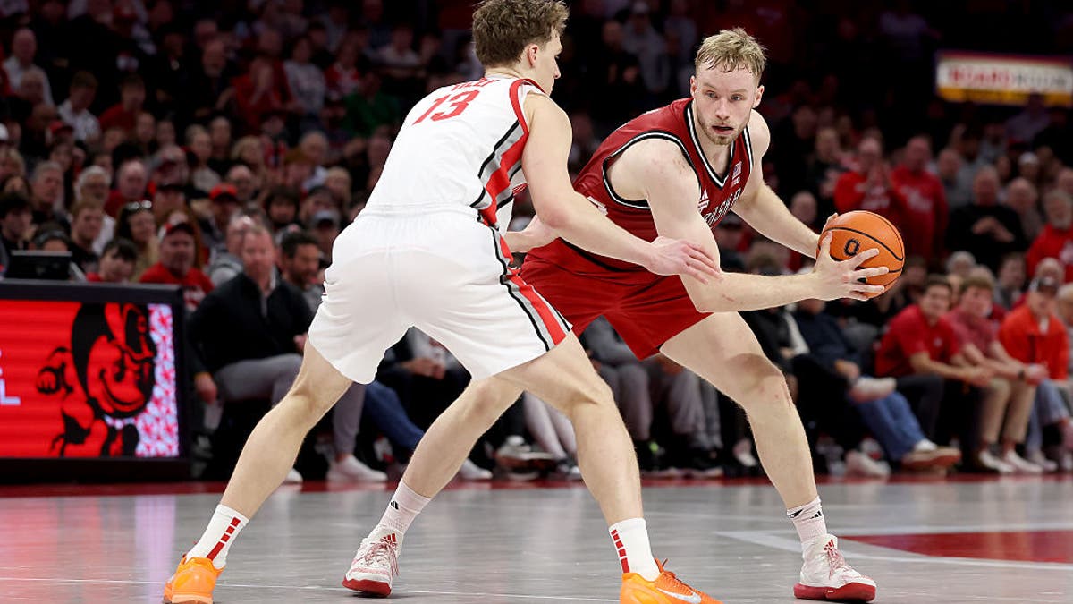 Forward Rienk Mast leads Nebraska in scoring. (Photo by Kirk Irwin/Getty Images)