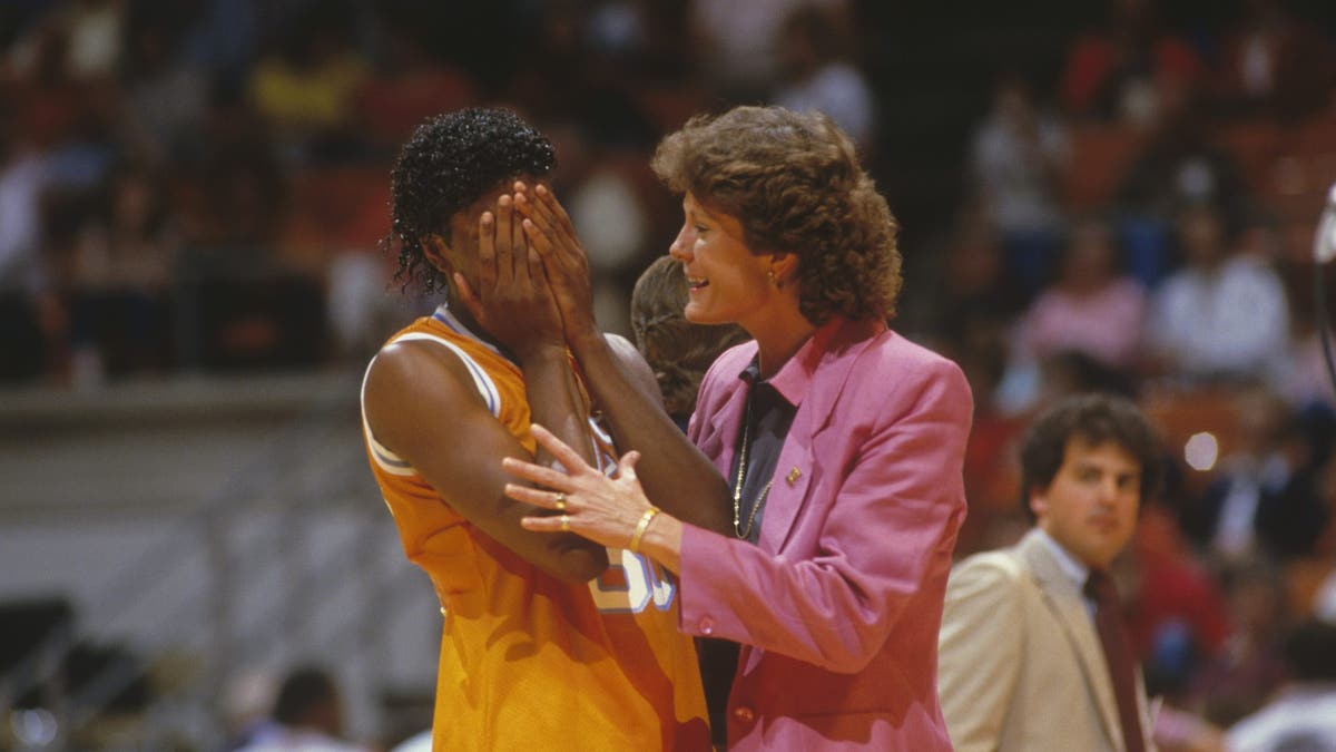 Pat Summitt and the Lady Vols won their first national championship all the way back in 1987. (Photo by Focus on Sport via Getty Images)