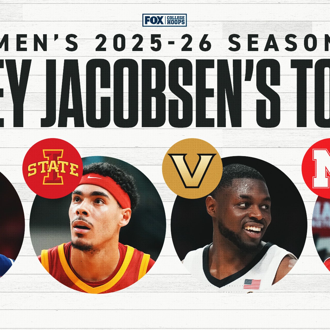 foxsports.com - Casey Jacobsen - Men's College Basketball Rankings: Arizona Takes Over Top Spot, Nebraska Soars