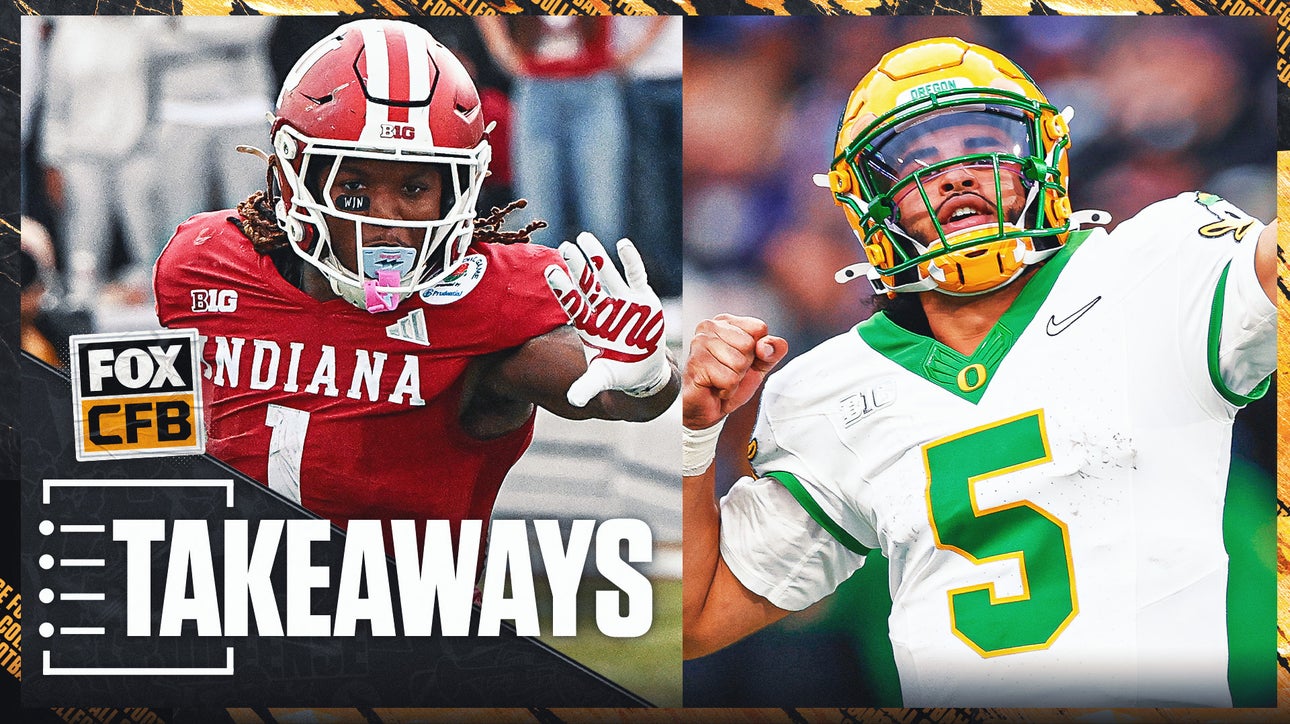 4 Takeaways from Indiana's Emphatic CFP Semifinal Victory vs. Oregon