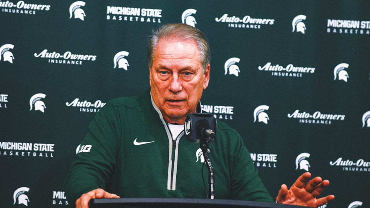 Tom Izzo on Michigan State Defend, Rebound, Run Motto: 'We're Getting Better'