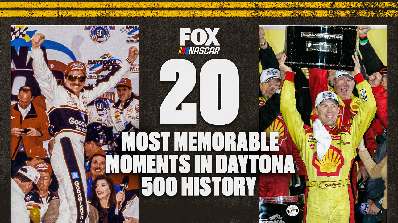 Counting Down 20 Most Memorable Moments in Daytona 500 History