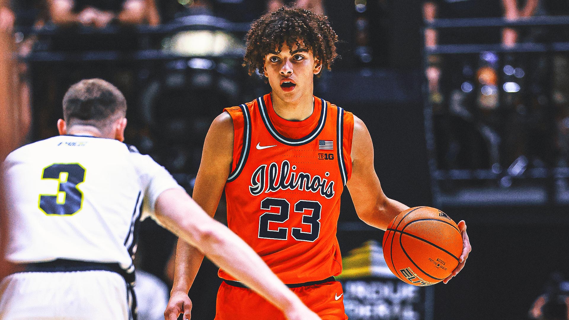 Keaton Wagler Scores 46 Points To Lead No. 11 Illinois Past No. 4 Purdue