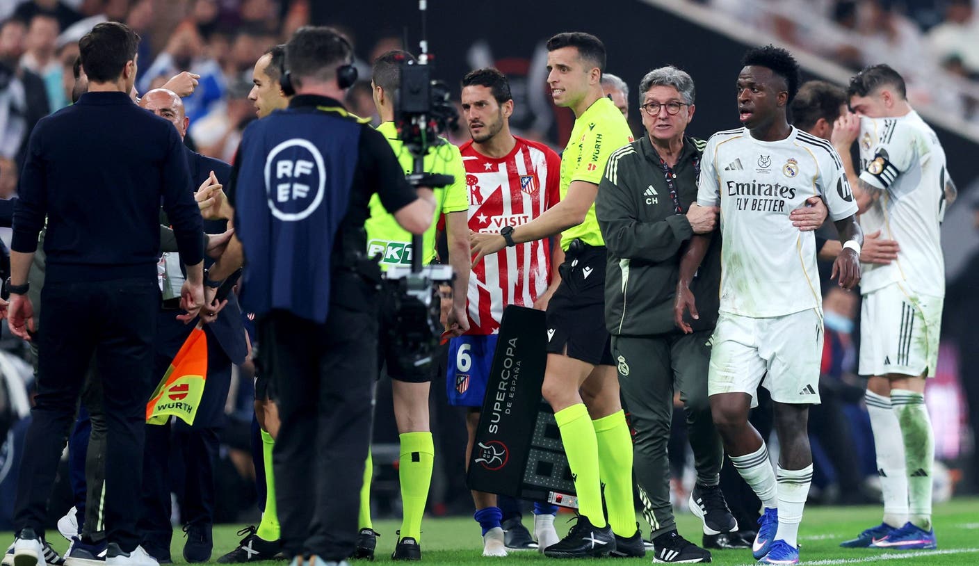 Tremendous Cup Drama! Vinicius Clashes with Simeone; Actual Madrid to Play Barcelona