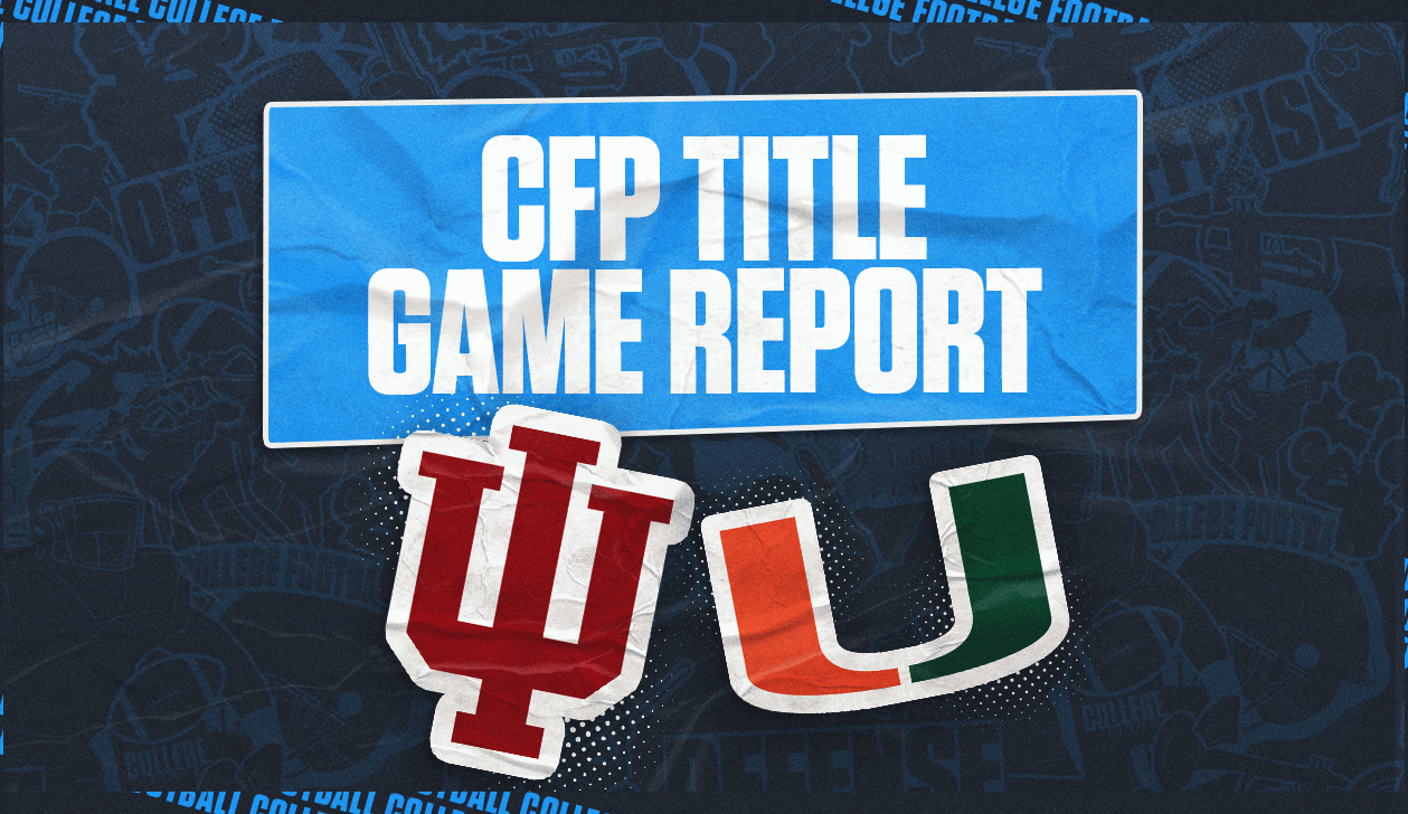 CFP Title Game Betting Report: Miami-Indiana 'Culminates Craziness of this Season'