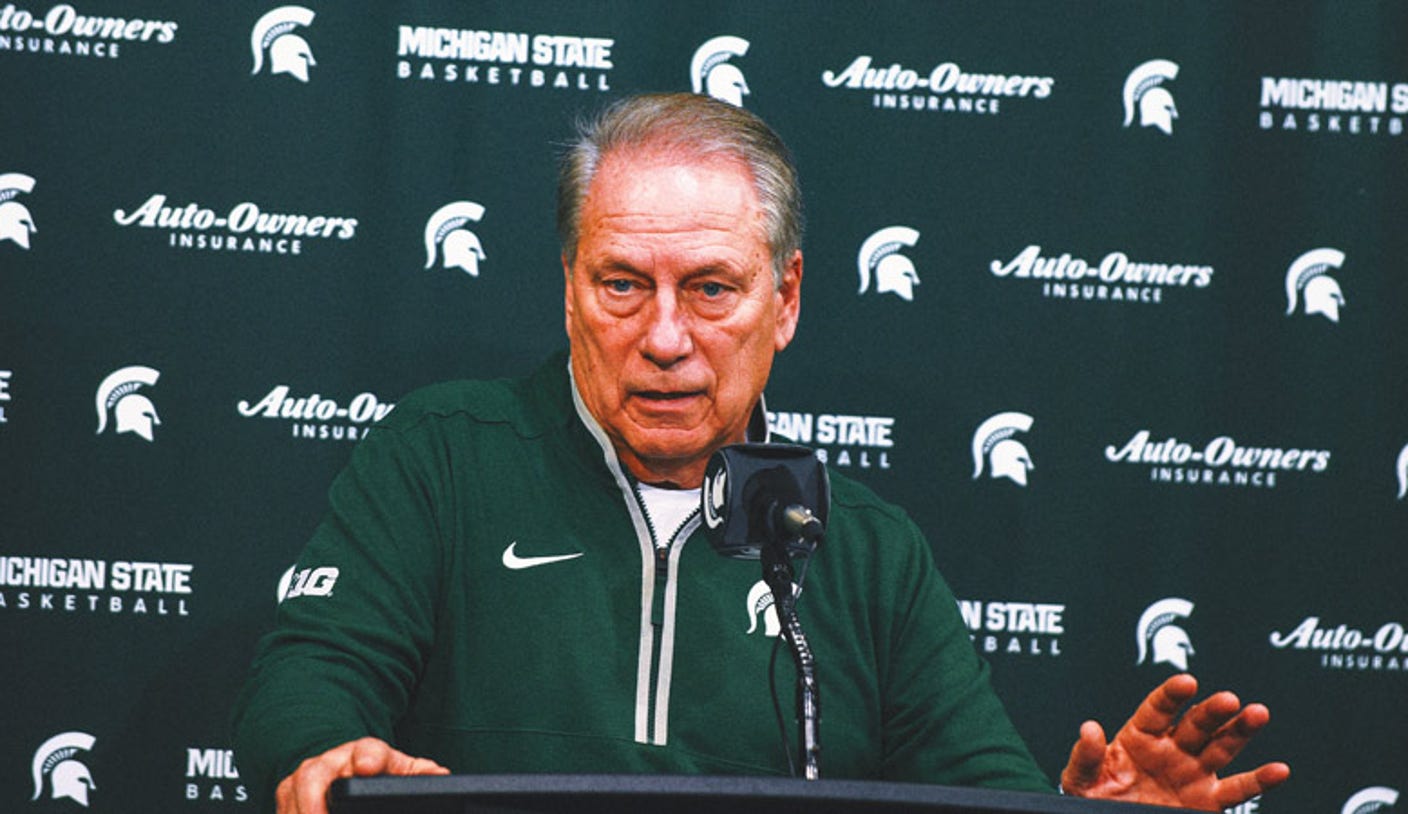 Tom Izzo on Michigan State Defend, Rebound, Run Motto: 'We're Getting Better'