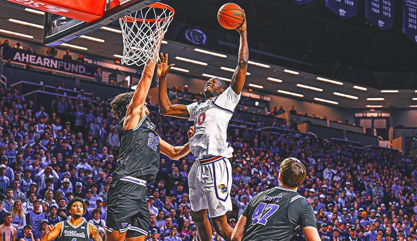 No. 19 Kansas Finishes on 27-7 Run To Beat Kansas State, 86-62 No. 19 Kansas Finishes on 27-7 Run To Beat Kansas State, 86-62